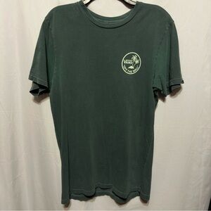 Vans Men's Dark Green Short Sleeve Tee
